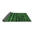 thumbnail image 2 of Ahgly Company Indoor Rectangle Abstract Emerald Green Modern Area Rugs, 2' x 3', 2 of 4