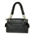 thumbnail image 2 of Western Women's Tooled Leather/Laser Cut Purse Buckle Handbag and Wallet in 5 Colors, 2 of 2