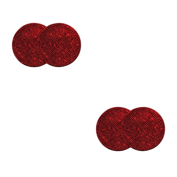 Speravity Alfombrilla para portavasos de coche, almohadillas antideslizantes con diamantes de imitación para camión, adorno para posavasos Type4 NO4 Speravity CBP295111