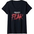 thumbnail image 1 of Projet pour Femmes Costume Effrayant d'Halloween T-Shirt Graphique Col en V - comme sur l'Image - 3TG, 1 of 3