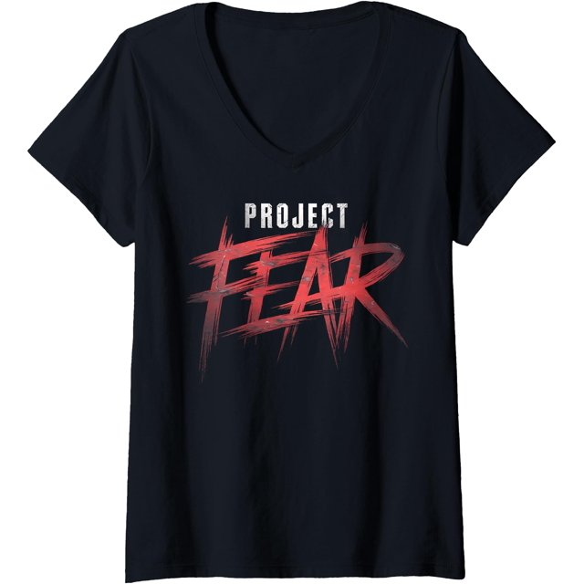 Projet pour Femmes Costume Effrayant d'Halloween T-Shirt Graphique Col en V - comme sur l'Image - 3TG