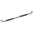 thumbnail image 1 of Westin Automotive Nerf Bar 23-1310 E-Series; With Step Pads; 3 Inch Round Bent; Polished; Stainless Steel; Without End Caps; Rocker Panel Mount, 1 of 5