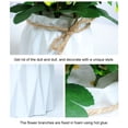 thumbnail image 4 of Guardoinrt PVC Wedding Simulated Silk Daisy Flowers In Beautiful Super Realistic Simulated Pots Suitable For Various Decorations, 4 of 6