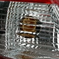 thumbnail image 5 of AKKON - Fits 2012 2013 2014 Ford Focus Hatchback 5DR Chrome Red Tail Lamp Brake Lights Driver Left Side Replacement, 5 of 6
