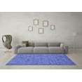 thumbnail image 3 of Ahgly Company Indoor Rectangle Oriental Blue Industrial Area Rugs, 8' x 12', 3 of 4