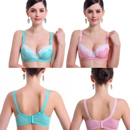 Feeding Clip - Nursing bra Drop Down Clips Maternity breast feeding pregnant bra Underwear