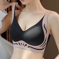 thumbnail image 6 of Lixiuxyad Back Closure Sports Bras for Women Women's Wireless Bra With Seamless Smooth Comfort Wirefree T Shirt Bra, 6 of 6