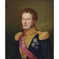 thumbnail image 2 of Franz Seraph Stirnbrand 15x18 Gold Ornate Wood Frame and Double Matted Museum Art Print Titled - Portrait of Ernst Freiherr Von Hugel to the Left in Three -Quarter View. (1829), 2 of 4
