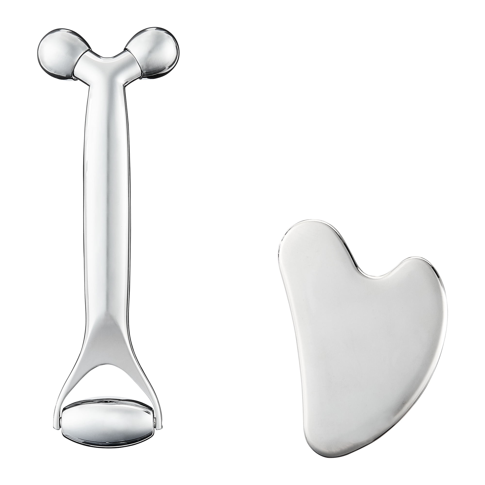 Equate Gua Sha and Face Roller Set, 2 Piece