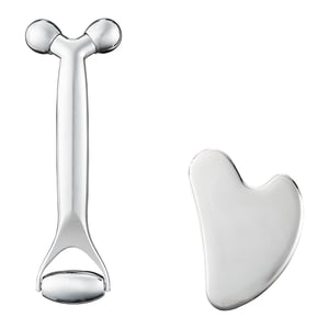 Equate Gua Sha and Face Roller Set 2 Piece