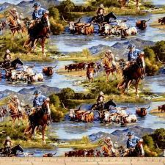 Ranchero Western Cotton Fabric