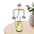 thumbnail image 5 of Rotating Candle Holder Simple Modern Candlelight Dinner Props Rotating Projection Candle Holder,Tree, 5 of 5