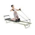 thumbnail image 1 of VEVOR Foldable Pilates Reformer Pilates Machine Home Gym Equipment with Resistance, 1 of 9