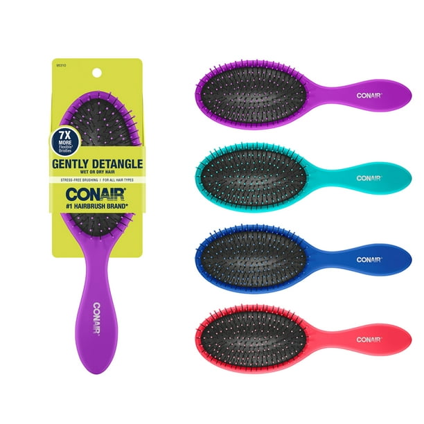 The Conair Detangling Brush from Walmart is an affordable detangling brush option. 