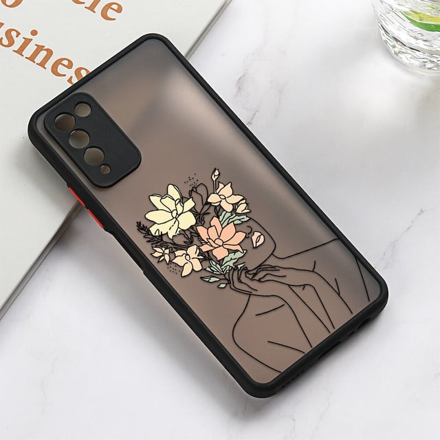 Funda mate para Huawei P40 Lite P20 Pro Nova 5T Honor 50 70 8x 9A 9X 10X Lite 50 SE P Smart 2021 Y9 Prime 2019 Fivean unisex