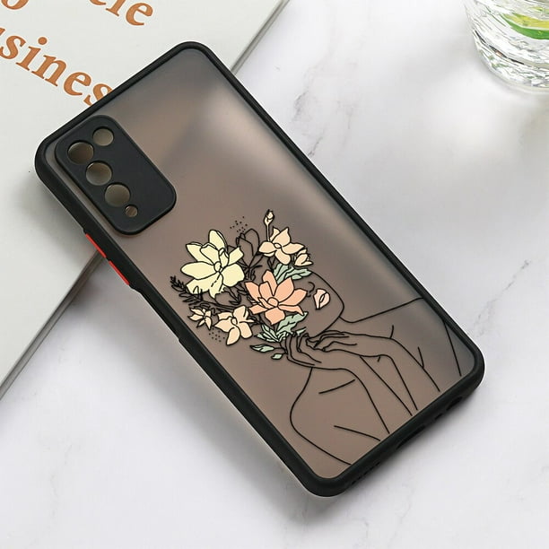 Funda mate para Huawei P40 Lite P20 Pro Nova 5T Honor 50 70 8x 9A 9X 10X Lite 50 SE P Smart 2021 Y9 Prime 2019 Fivean unisex