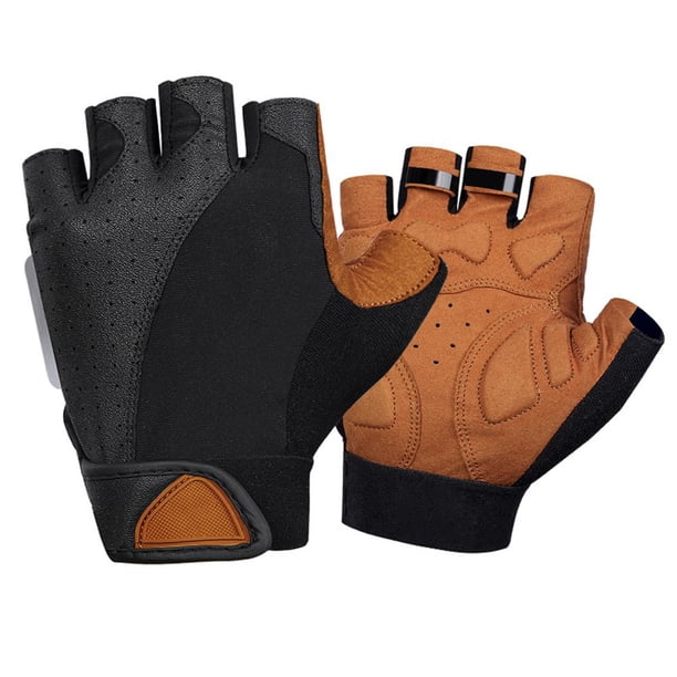 Guantes De Ciclismo De Medio Dedo Absorción De Golpes Guantes De Ciclismo Transpirables Antideslizantes qarigey OD014616-01