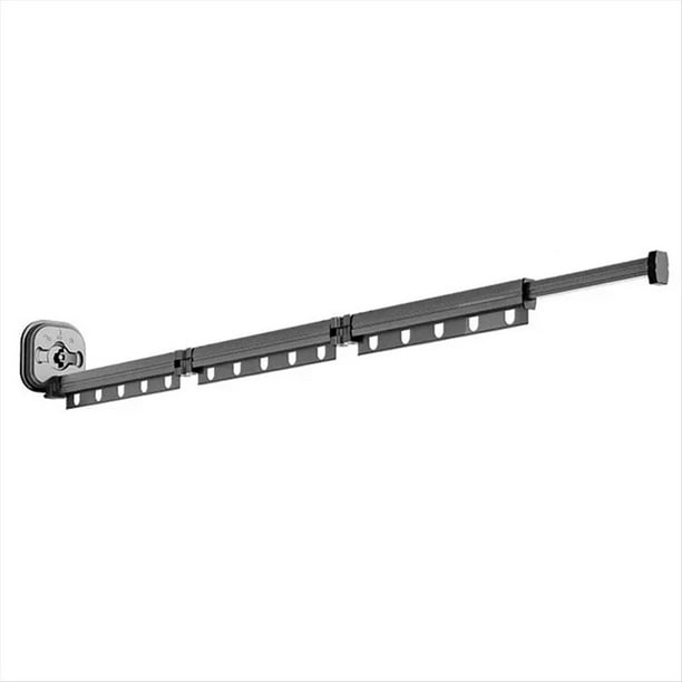 Tendedero Retráctil, Ahorra Espacio, Tendedero Plegable para Lavandería, Perchero de Pared.