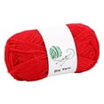 thumbnail image 1 of JWDX Fil de Coton DIY Tricot Laine Acrylique, 30 g, Rouge, 1 of 5