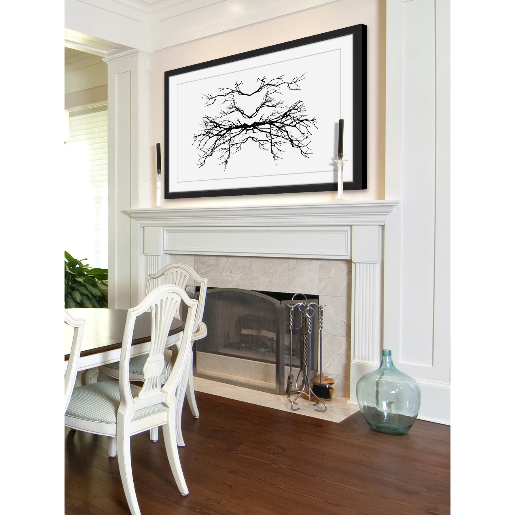 "Assemblage" Framed Painting Print