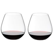 Riedel O Wine Nebbiolo Stemless Crystal Red Wine Tumbler Glass (2 Pack)