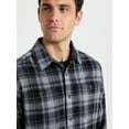 thumbnail image 4 of George Men's & Big Men's Knit Overshirt with Long Sleeves, Sizes S-3XL, 4 of 5