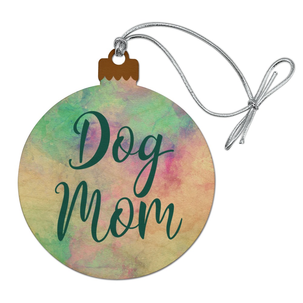 dog mom christmas ornament