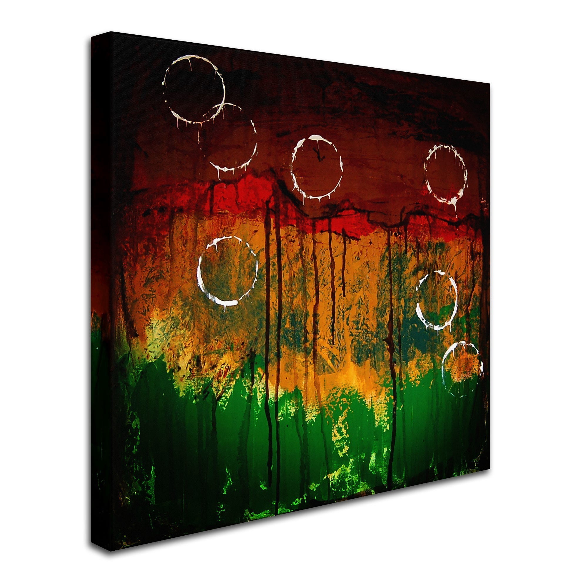 Trademark Fine Art "The Ridges" Canvas Art by Nicole Dietz