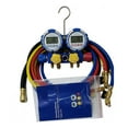 thumbnail image 4 of Digital Multigas Manifold Gauge Refrigeration Tools VDG-4-S1 With High Vacuum Hose ,Wide Use, 4 of 5