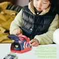 thumbnail image 4 of Vogacara Juguete de juego de coche de salto portátil Mini lanzador de automóvil modelos Kits preescolar niño juego de Navidad guardería coleccionable Juguetes Rojo Vogacara FN000719-01B, 4 of 6