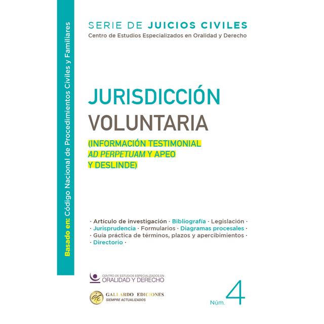 Jurisdicción voluntaria, núm. 4