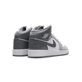 thumbnail image 3 of Jordan GRADE SCHOOL Jordan 1 Mid GS "White Medium Cool Grey" HF3193 100 from Stadium Goods, 3 of 8