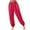 Hot Pink, variant on Womens Sequin Pants Belly Dance Performance Dance Pants Chiffon Highlight Pants Leisure Trousers Red