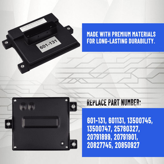 NURATIT Fuel Pump Flow Control Module Part Number 20877116 for Cadillac Escalade GMC Yukon Models 2010-2012 Electronic Fuel Pump Control Unit