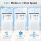 thumbnail image 5 of 8,000 btu portable air conditioner para dormitorio, sala de estar, y oficina! 3-in-1 portable ac unidad con dehumidifier, fan. cools up to 350 sq ft con LED remote control, 5 of 7