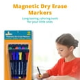 Channie's 12 Pack Dry Erase Markers with Eraser Cap, 12