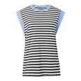 thumbnail image 4 of Women's Summer Top Basic Tee Shirts Casual Tank Loose Fit For Leggings Jeans Shorts Or Pants, 4 of 6
