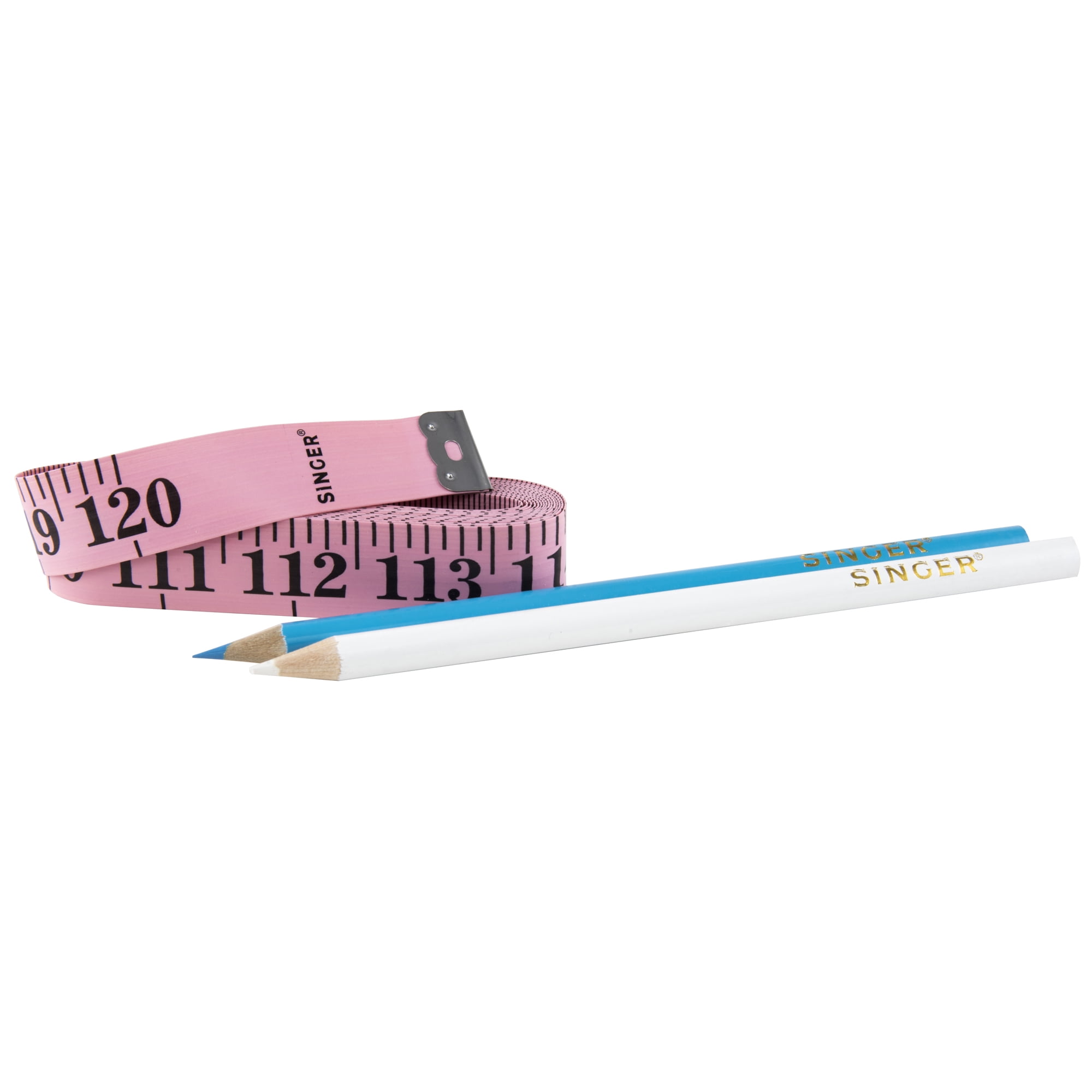 144in Singer Tape Measure Dual 2 Double-ended Marking Pencils, Sewing  Notions, Dressmaking, Sewing Supplies, Sewing Essentials, Quilting 