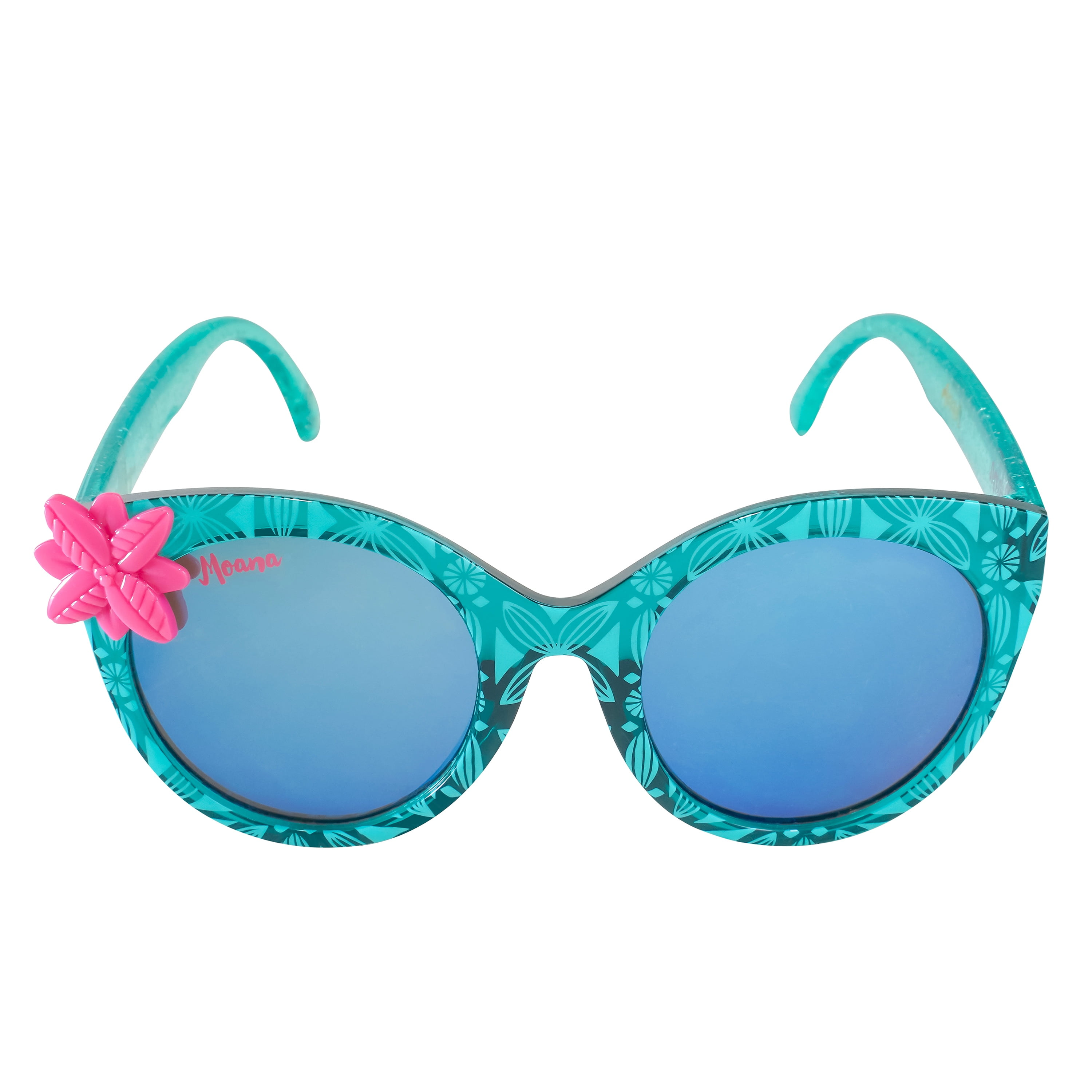 Disney Moana Blue Glitter Cateye Kids Sunglasses - Walmart.com