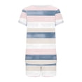 thumbnail image 5 of Women Summer 2 Piece Outfits New Two Piece Sets for Women Summer Short Lounge Set Casual Beach Vacation Outfits Spring Sweatsuits Tracksuit White XXL, 5 of 5