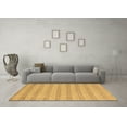 thumbnail image 3 of Ahgly Company Indoor Square Abstract Brown Modern Area Rugs, 5' Square, 3 of 4