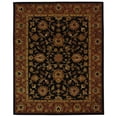 thumbnail image 1 of Safavieh Heritage 7'6" x 9'6" Hand Tufted Wool Rug in Black and Red, 1 of 5