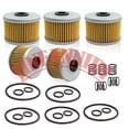 thumbnail image 4 of JINFANNIBI 5 Pack Oil Filters for Honda Rancher 350 & 420, TRX300EX TRX400EX Foreman 450 500, 4 of 11