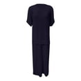 thumbnail image 5 of LEKODE Knit Sets Two Piece Women Ribbed Knit Skirt Top Set for Women Sweatsuits Women 2 Piece Outfit Long Skirt Pencil Skirt for Women Sets for Women Clothing Two Piece Black M, 5 of 9