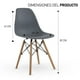 thumbnail image 2 of Silla Minimalista Mirel 4 piezas Gris, 2 of 8