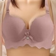 thumbnail image 2 of Kovlvoll Push up Bras for Women No Steel Ring Adjustable Strap Full Coverage Gathering Soft Comfy Underwear, 2 of 7