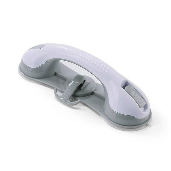 Shower Handle with 3 Suction Cups, Bathroom Suction Cup Handle, Safety Shower Grab Bar, Bathtub, Shower, Children and Seniors