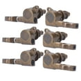 thumbnail image 4 of String Tuning Pegs, Long Service Life Rust-Proof Anti-Corrosion Metal Structure Guitar Locking Tuners, For Guitar Repair Master Electric Guitar Bronze,Copper,Silver, 4 of 8