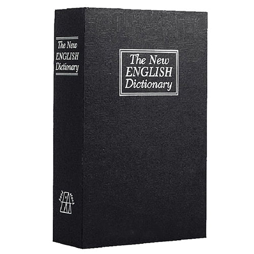 Home Hidden Security Dictionary Book Cash Secret Safe Box Storage Passwor 