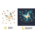 thumbnail image 3 of Glow-In-The-Dark Butterfly Wall Decals - Colorful Luminous Stickers for Room, Removable Night Light Decor for Bedroom Doors and Windows, 3 of 7